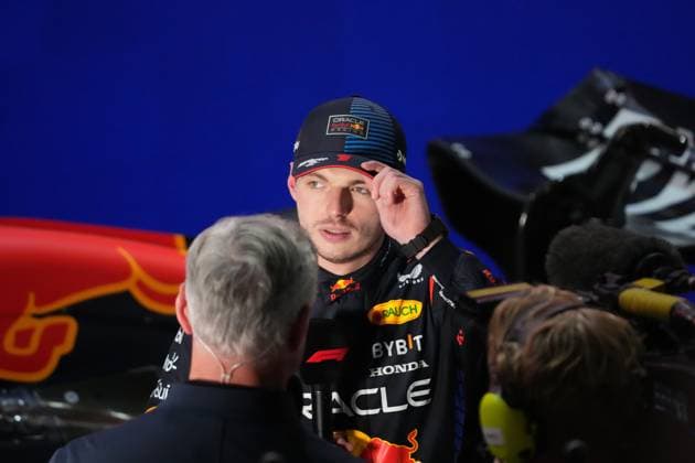 Formula 1 Qatar Airways Qatar Grand Prix 2024 01.12.2024, Losail International Circuit, Doha, Formula 1 Qatar Airways Qatar Grand Prix 2024 ,im Bild Sieger Max Verstappen (NLD), Oracle Red Bull Racing