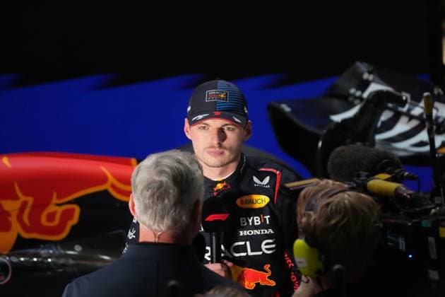 Formula 1 Qatar Airways Qatar Grand Prix 2024 01.12.2024, Losail International Circuit, Doha, Formula 1 Qatar Airways Qatar Grand Prix 2024 ,im Bild Sieger Max Verstappen (NLD), Oracle Red Bull Racing