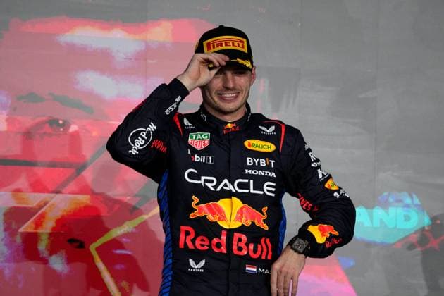 Sport Bilder des Tages Formula 1 Qatar Airways Qatar Grand Prix 2024 01.12.2024, Losail International Circuit, Doha, Formula 1 Qatar Airways Qatar Grand Prix 2024 ,im Bild Sieger Max Verstappen (NLD), Oracle Red Bull Racing