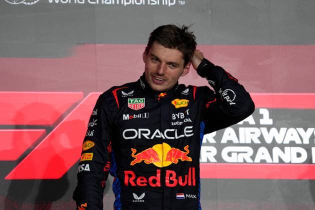 Formula 1 Qatar Airways Qatar Grand Prix 2024 01.12.2024, Losail International Circuit, Doha, Formula 1 Qatar Airways Qatar Grand Prix 2024 ,im Bild Sieger Max Verstappen (NLD), Oracle Red Bull Racing