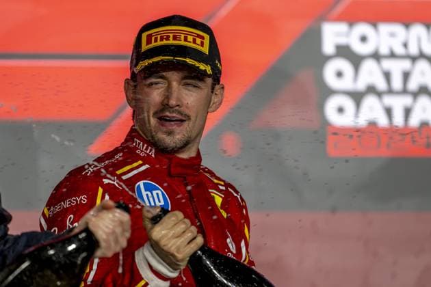 Lusail - 01-12-2024, Lusail International Circuit, Charles Leclerc at the Formula 1 Qatar Grand Prix 2024 Sunday Formula 1 Qatar Grand Prix 2024 Sunday  x26872135x Copyright: