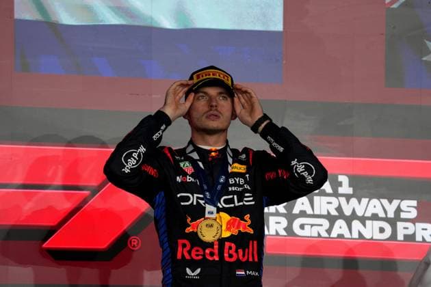 Formula 1 Qatar Airways Qatar Grand Prix 2024 01.12.2024, Losail International Circuit, Doha, Formula 1 Qatar Airways Qatar Grand Prix 2024 ,im Bild Sieger Max Verstappen (NLD), Oracle Red Bull Racing