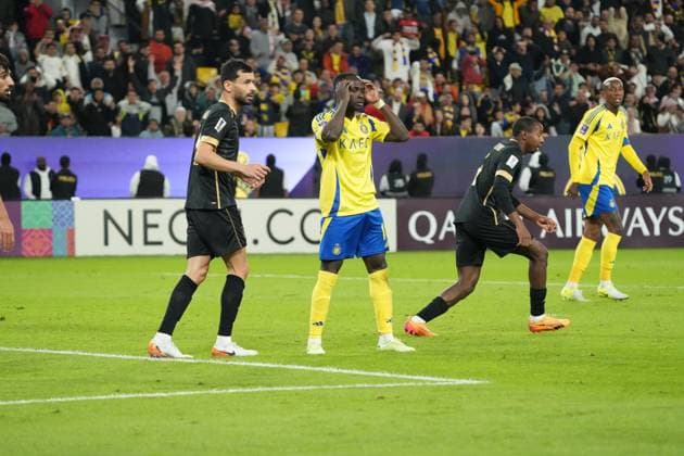 Al Nassr vs Al Sadd, AFC Elite Champions League RIYADH, SAUDI ARABIA - December 2: Sadio Mane looks dejected in the AFC Elite Champions League match between Al Nassr (Saudi Arabia) vs Al Sadd (Qatar) at the King Saud University Stadium- Riyadh, on December 2, 2024 in Saudi Arabia (Photo by Samuello)