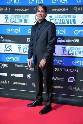 Simone Inzaghi attends at AIC Soccer Gala and awards ceremony, Milan, December 02 , 2024  Copyright: xGianxMattiaxD Albertox LaPressex