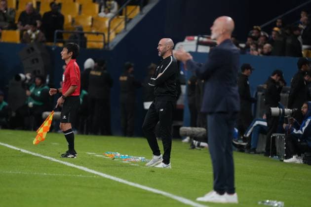 Al Nassr vs Al Sadd, AFC Elite Champions League RIYADH, SAUDI ARABIA - December 2: AFC Elite Champions League match between Al Nassr (Saudi Arabia) vs Al Sadd (Qatar) at the King Saud University Stadium- Riyadh, on December 2, 2024 in Saudi Arabia (Photo by Samuello)
