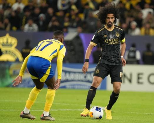 Al Nassr vs Al Sadd, AFC Elite Champions League RIYADH, SAUDI ARABIA - December 2: AFC Elite Champions League match between Al Nassr (Saudi Arabia) vs Al Sadd (Qatar) at the King Saud University Stadium- Riyadh, on December 2, 2024 in Saudi Arabia (Photo by Samuello)
