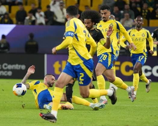 Al Nassr vs Al Sadd, AFC Elite Champions League RIYADH, SAUDI ARABIA - December 2: AFC Elite Champions League match between Al Nassr (Saudi Arabia) vs Al Sadd (Qatar) at the King Saud University Stadium- Riyadh, on December 2, 2024 in Saudi Arabia (Photo by Samuello)