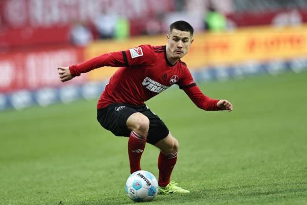 Oliver Villadsen, FCN, im Hinrundenspiel der Saison 2024 2025 zwischen dem 1. FC Nürnberg und der Fortuna Düsseldorf in Nürnberg; 31 08 2024 -