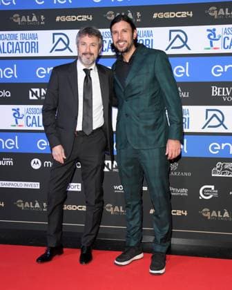 Milano, Red Carpet Galà del calcio AIC 2024 - Maurizio Ganz, Christian Zaccardo  Copyright: xAlbertoxTerenghix xipa-agency.nex xVenezia2020x 0782901964st