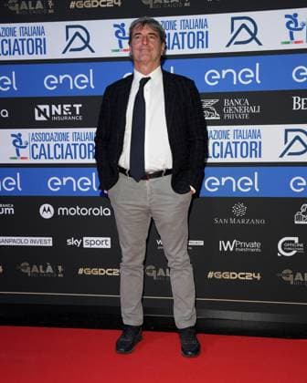 Milano, Red Carpet Galà del calcio AIC 2024 - Mario Beretta  Copyright: xAlbertoxTerenghix xipa-agency.nex xVenezia2020x 0782902238st