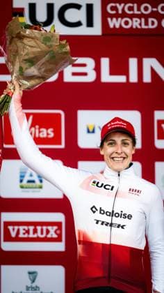 UCI Cyclocross World Cup DUBLIN 2024 DUBLIN, IRELAND - DECEMBER 01 : Brand Lucinda (NED) of Baloise Trek Lions during the second leg of the UCI Cyclocross World Cup series 2024-2025 for Women Elite in Dublin, Ireland, 01 12 2024 Dublin Ireland  Copyright: xBcex