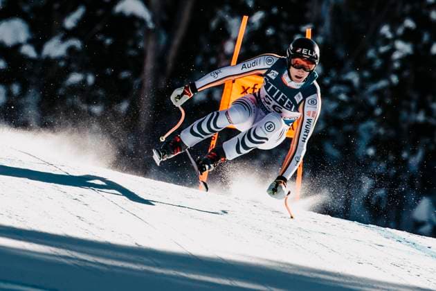Bilder des Jahres 2024, Sport 12 Dezember Sport Themen der Woche KW 49 Sport Bilder des Tages ALPINE SKIING - FIS WC Beaver Creek BEAVER CREEK,COLORADO,USA,03.DEC.24 - ALPINE SKIING - FIS World Cup, downhill training, men. Image shows Luis Vogt (GER).  GEPAxpictures xPatrickxSteiner