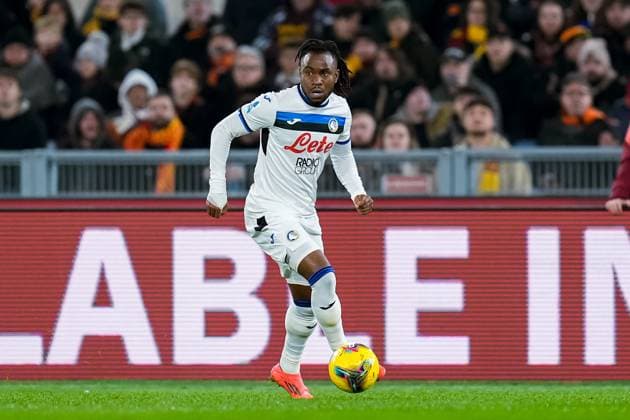 AS Roma v Atalanta BC - Serie A Enilive Ademola Lookman of Atalanta BC during the Serie A Enilive match between AS Roma and Atalanta BC at Stadio Olimpico on December 02, 2024 in Rome, Italy. Rome Stadio Olimpico Rome Italy Copyright: xGiuseppexMaffiax SerieA-Roma-Atalanta_021224_BRU9442