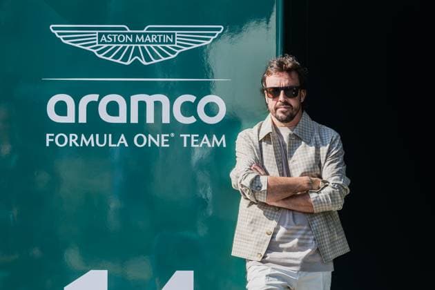 Yas Marina Circuit, Abu Dhabi, United Arab Emirates 5.December.2024; Fernando Alonso of Spain and Aston Martin Aramco F1 Team during Formula One Abu Dhabi GP  (275324708)
