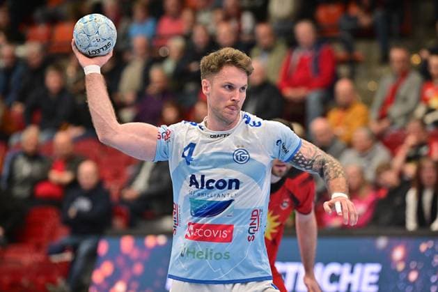 02-12-2024 pmk NH136569 Handball Herren 2.Bundesliga Saison 2024 2025 Merkur-Arena Luebbecke TuS-N-Luebbecke - TV Grosswallstadt Nils KRETSCHMER (04) Grosswallstadt