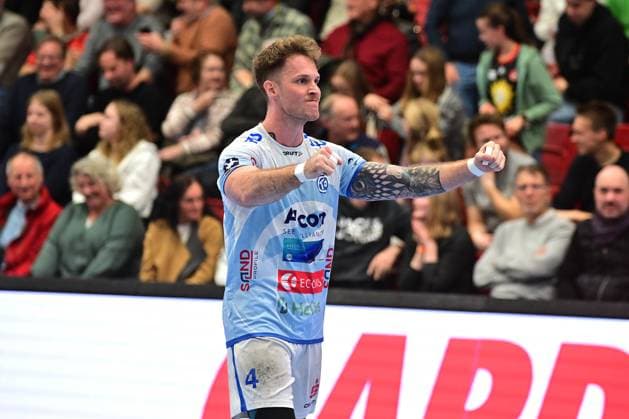 02-12-2024 pmk NH136592 Handball Herren 2.Bundesliga Saison 2024 2025 Merkur-Arena Luebbecke TuS-N-Luebbecke - TV Grosswallstadt Nils KRETSCHMER (04) Grosswallstadt