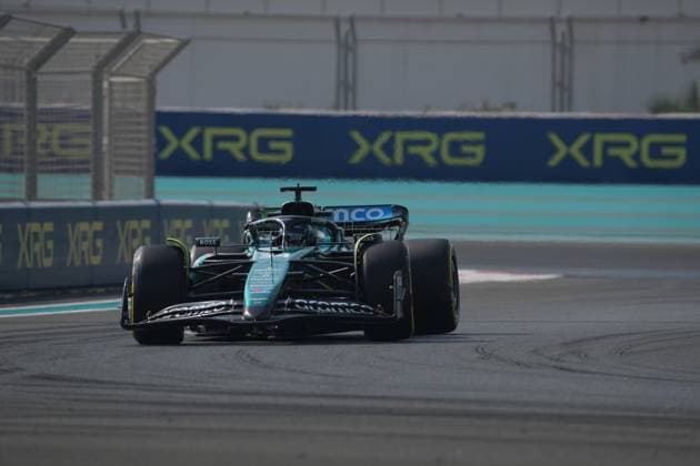 Formula 1 Etihad Airways Abu Dhabi Grand Prix 2024 06.12.2024, Yas Marina Circuit, Abu Dhabi, Formula 1 Etihad Airways Abu Dhabi Grand Prix 2024 , im Bild Felipe Drugovich (BRA), Aston Martin Aramco Cognizant Formula One Team