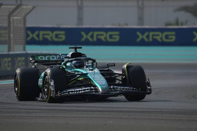 Formula 1 Etihad Airways Abu Dhabi Grand Prix 2024 06.12.2024, Yas Marina Circuit, Abu Dhabi, Formula 1 Etihad Airways Abu Dhabi Grand Prix 2024 , im Bild Felipe Drugovich (BRA), Aston Martin Aramco Cognizant Formula One Team