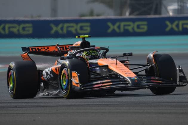 Formula 1 Etihad Airways Abu Dhabi Grand Prix 2024 06.12.2024, Yas Marina Circuit, Abu Dhabi, Formula 1 Etihad Airways Abu Dhabi Grand Prix 2024 , im Bild Lando Norris (GBR), McLaren F1 Team