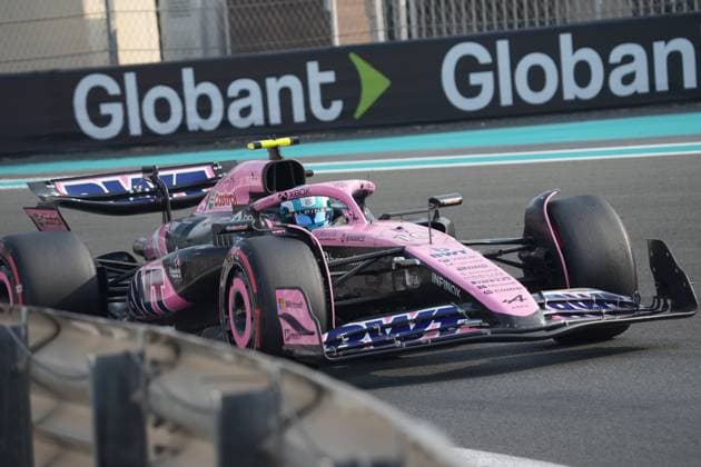 Formula 1 Etihad Airways Abu Dhabi Grand Prix 2024 06.12.2024, Yas Marina Circuit, Abu Dhabi, Formula 1 Etihad Airways Abu Dhabi Grand Prix 2024 , im Bild Pierre Gasly (FRA), Alpine F1 Team