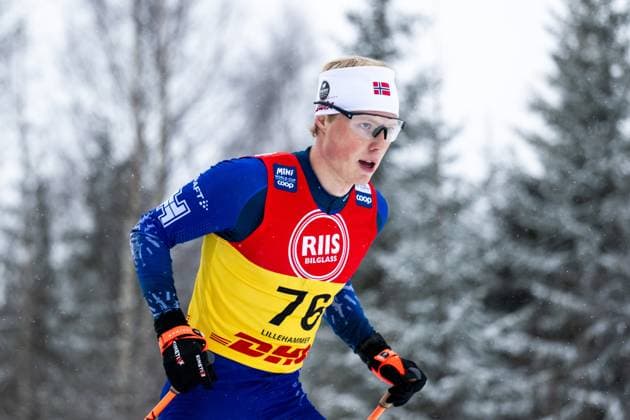 241206 Einar Hedegart of Norway competes in men s cross country skiing 10 km free technique interval start during the FIS Cross-Country World Cup on December 6, 2024 in Lillehammer. Photo: Mathias Bergeld BILDBYRAN kod MB MB1015 skidor cross-country skiing langrenn världscupen fis cross country world cup fristil free technique bbeng norge norway *** 241206 Einar Hedegart of Norway competes in men s cross country skiing 10 km free technique interval start during the FIS Cross Country World Cup on December 6, 2024 in Lillehammer Photo Mathias Bergeld BILDBYRAN kod MB MB1015 skidor cross country skiing langrenn världscupen fis cross country world cup fristil free technique bbeng norge norway  Copyright: MATHIASxBERGELD BB241206MB264