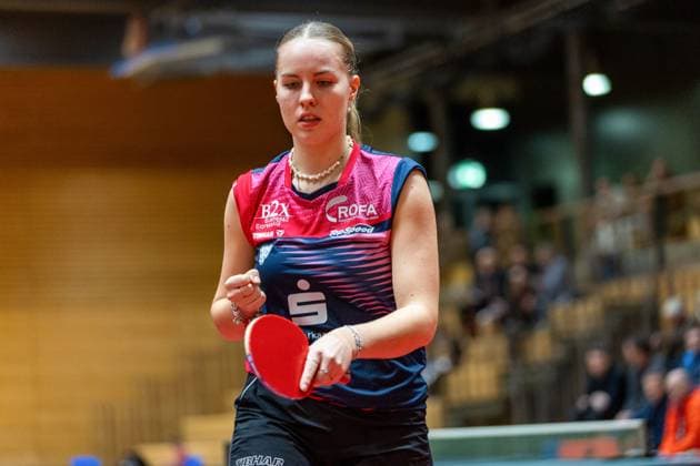 Annett Kaufmann, (SV DJK Kolbermoor), SV DJK Kolbermoor vs.TTC Berlin eastside , Tischtennis, 1.Bundesliga Frauen, 7. Spielwoche, 2024 2025, 06.12.2024, SV DJK Kolbermoor vs.TTC Berlin eastside , Tischtennis, 1.Bundesliga Frauen, 7. Spielwoche, 2024 2025, 06.12.2024, Kolbermoor