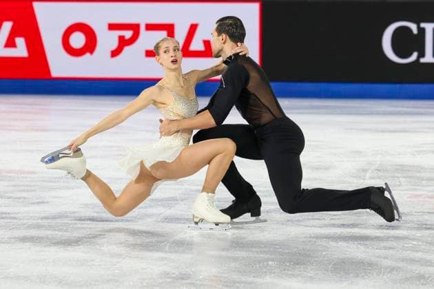 Sport Themen der Woche KW 49 Sport Bilder des Tages - Patinage artistique - Finale du grand prix PHOTOPQR LE DAUPHINE Stéphane PILLAUD ; Grenoble ; 06 12 2024 ; A Grenoble (Isère) le 6 décembre 2024 Photo de la finale du grand prix de patinage artistique à la patinoire polesud de Grenoble. Minerva Fabienne Hasse et Nikita Volodin Allemagne Photo Stéphane Pillaud le Dauphiné Libéré Figure skating, Eiskunstlauf in Grenoble on December 6, 2024 Grenoble Isère Rhône-Alpes France  Copyright: xPHOTOPQR LExDAUPHINE MAXPPPxStéphanexPILLAUDx 20241206JDL0665 20241206JDL0665
