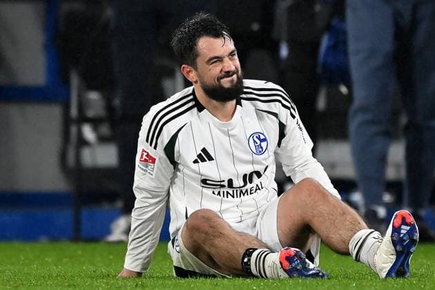 Paderborn, Home Deluxe Arena, 06.12.24, GER, Herren, 2.Bundesliga, Saison 2024-2025, SC Paderborn 07 - FC Schalke 04 Bild: Amin YOUNES (Schalke) Only for editorial use! DFL regulations prohibit any use of photographs as image sequences and or quasi-video. NRW Deutschland
