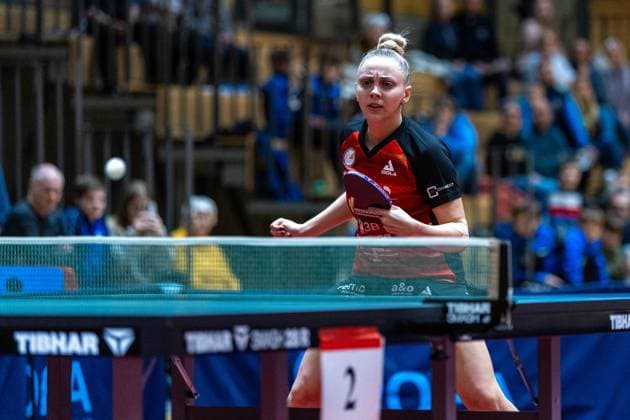 Surjan, Sabina (ttc Berlin eastside), SV DJK Kolbermoor vs.TTC Berlin eastside , Tischtennis, 1.Bundesliga Frauen, 7. Spielwoche, 2024 2025, 06.12.2024, SV DJK Kolbermoor vs.TTC Berlin eastside , Tischtennis, 1.Bundesliga Frauen, 7. Spielwoche, 2024 2025, 06.12.2024, Kolbermoor