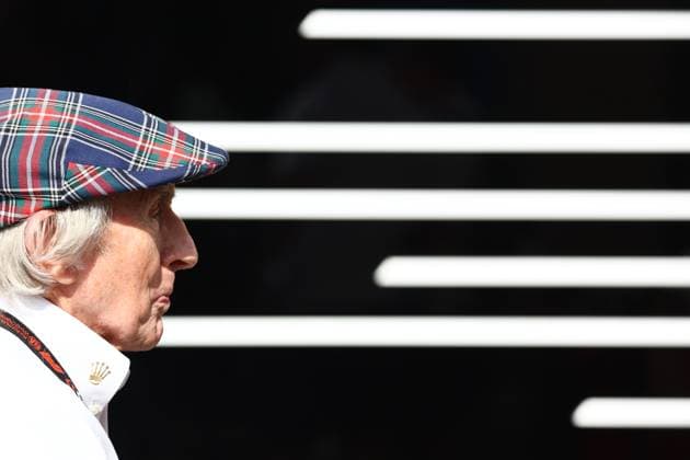 F1 Abu Dhabi Grand Prix 2024 Practice 3 Jackie Stewart before third practice ahead of the Formula 1 Abu Dhabi Grand Prix at Yas Marina Circuit in Abu Dhabi, United Arab Emirates on December 7, 2024. Abu Dhabi United Arab Emirates  Copyright: xJakubxPorzyckix originalFilename:porzycki-f1abudha241207_npl93.jpg