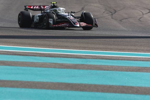 F1 Abu Dhabi Grand Prix 2024 Practice 3 Nico Hulkenberg of Haas during third practice ahead of the Formula 1 Abu Dhabi Grand Prix at Yas Marina Circuit in Abu Dhabi, United Arab Emirates on December 7, 2024. Abu Dhabi United Arab Emirates  Copyright: xJakubxPorzyckix originalFilename:porzycki-f1abudha241207_np1RI.jpg