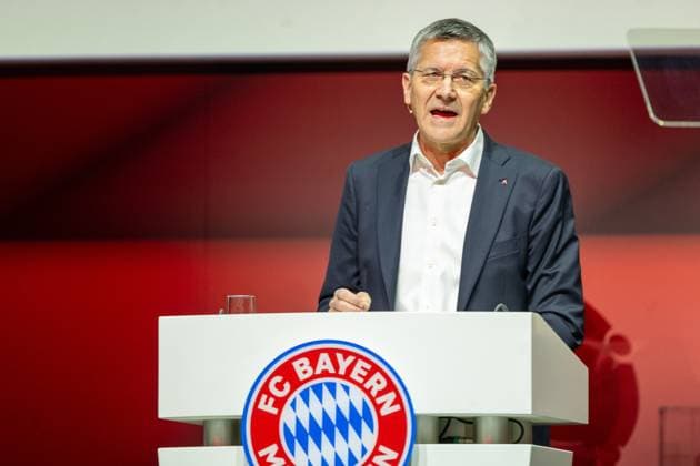 Herbert Heiner (FC Bayern Muenchen, Praesident), GER, FC Bayern Muenchen, Fussball, Bundesliga, Mitgliederversamlung, Jahreshauptversammlung, Spielzeit 2024 2025, 08.12.2024, Eibner-Pressefoto Sascha Walther GER, FC Bayern Muenchen, Fussball, Bundesliga, Mitgliederversamlung, Jahreshauptversammlung, Spielzeit 2024 2025, 08.12.2024 Muenchen Copyright: xEibner-Pressefotox EP_EER
