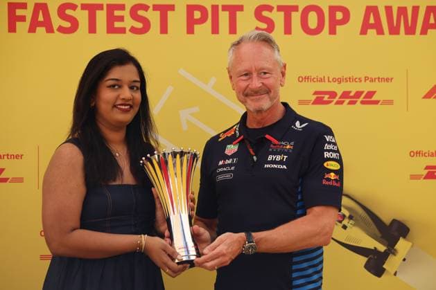 Jonathan Wheatley, Oracle Red Bull Racing, DHL Fastest Pitstop Award 2024, ARE, Formel 1 Weltmeisterschaft, Abu Dhabi Grand Prix, Yas Marina Circuit, 08.12.2024 ARE, Formel 1 Weltmeisterschaft, Abu Dhabi Grand Prix, Vereinigte Arabische Emirate, Yas Marina Circuit, 08.12.2024 Abu Dhabi Copyright: xEibner-Pressefoto AnnikaxGrafx EP_AGF