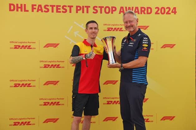 Jonathan Wheatley, Oracle Red Bull Racing, DHL Fastest Pitstop Award 2024, ARE, Formel 1 Weltmeisterschaft, Abu Dhabi Grand Prix, Yas Marina Circuit, 08.12.2024 ARE, Formel 1 Weltmeisterschaft, Abu Dhabi Grand Prix, Vereinigte Arabische Emirate, Yas Marina Circuit, 08.12.2024 Abu Dhabi Copyright: xEibner-Pressefoto AnnikaxGrafx EP_AGF