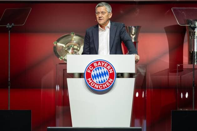 Herbert Heiner (FC Bayern Muenchen, Praesident), GER, FC Bayern Muenchen, Fussball, Bundesliga, Mitgliederversamlung, Jahreshauptversammlung, Spielzeit 2024 2025, 08.12.2024, Eibner-Pressefoto Sascha Walther GER, FC Bayern Muenchen, Fussball, Bundesliga, Mitgliederversamlung, Jahreshauptversammlung, Spielzeit 2024 2025, 08.12.2024 Muenchen Copyright: xEibner-Pressefotox EP_EER