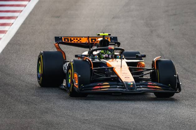 December 8, 2024, Abu Dhabi, United Arab Emirates: Lando Norris of McLaren is driving on the track during Formula 1 Abu Dhabi Grand Prix at Yas Marina Circuit on December 8th, 2024 in Abu Dhabi, United Arab Emirates. Abu Dhabi United Arab Emirates - ZUMAz156 0783731895st Copyright: xBeataxZawrzelx