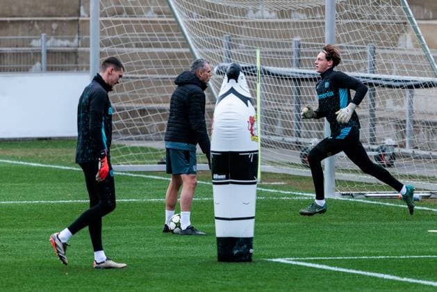 UEFA Champions League: Abschlusstraining Bayer 04 Leverkusen; 09.12.2024 Oleksandr Petrenko (Bayer 04 Leverkusen) UEFA Champions League: Abschlusstraining Bayer 04 Leverkusen vor dem Spiel gegen Inter Mailand, Leverkusen, BayArena am 09.12.2024 Copyright: xBEAUTIFULxSPORTS Wunderlx