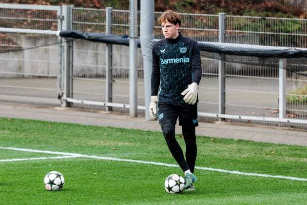 UEFA Champions League: Abschlusstraining Bayer 04 Leverkusen; 09.12.2024 Oleksandr Petrenko (Bayer 04 Leverkusen) UEFA Champions League: Abschlusstraining Bayer 04 Leverkusen vor dem Spiel gegen Inter Mailand, Leverkusen, BayArena am 09.12.2024 Copyright: xBEAUTIFULxSPORTS Wunderlx