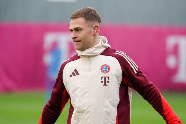 Joshua Kimmich (FC Bayern Muenchen, 06), GER, Abschlusstraining, FC Bayern Muenchen, Fussball, UEFA Champions League, 6. Spieltag, Saison 2024 2025, 09.12.2024, GER, Abschlusstraining, FC Bayern Muenchen, Fussball, UEFA Champions League, 6. Spieltag, Saison 2024 2025, 09.12.2024 Muenchen Copyright: xEibner-Pressefoto JennixMaulx EP_JML