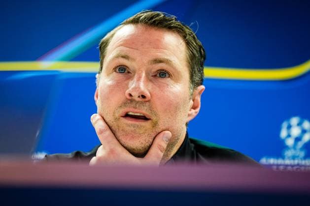 Champions League 2024-2025: press conference, PK, Pressekonferenz of Feyenoord Rotterdam - Feyenoord coach Brian Priske during the press conference of Feyenoord in preparation of the Champions League duel against AC Sparta Prague at Stadion Feijenoord De Kuip on 10 December 2024 in Rotterdam, The Netherlands. Copyright: xYannickxVerhoevenx
