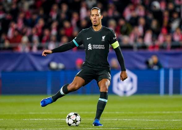 ESP: Girona FC v Liverpool FC. UEFA Champions League match. Date 6 Virgil van Dijk of Liverpool FC during the UEFA Champions League match, date 6, between Girona FC and Liverpool FC played at Montilivi Stadium on December 10 2024 in Barcelona Spain. kpng Copyright: xSergioxRuizx xImagox PS_241210_GIR_LIV_008