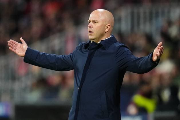 Liverpool FC head coach Arne Slot Girona FC v Liverpool FC. UEFA Champions League match. Date 6. Football, Montilivi Stadium, Girona, Spain - 10 Dec 2024 Editorial use only  Copyright: xBaguxBlanco PRESSINPHOTO Shutterstockx 14990368am