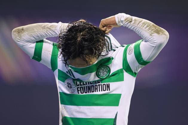 Reo Hatate of Celtic shows a look of dejection Dinamo Zagreb v Celtic, UEFA Champions League, Group Stage, Football, Maksimir Stadium, Zagreb, Croatia, UK - 10 Dec 2024 EDITORIAL USE ONLY No use with unauthorised audio, video, data, fixture lists, club league logos or live services. Online in-match use limited to 120 images, no video emulation. No use in betting, games or single club league player publications. Copyright: xNikolaxKrstic Shutterstockx 14984446cs