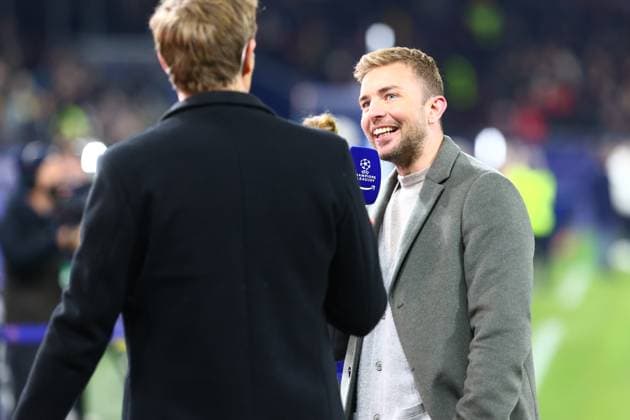 TV Expert Christoph Kramer FC Shakhtar vs. FC Bayern Muenchen, Fussball, UEFA Champions League, 6. Spieltag, 10.12.2024 Foto: kolbert-press Ant Palmer Arena AufSchalke NRW Deutschland