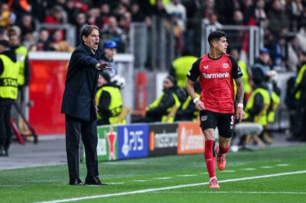 10.12.2024, Fussball, Champions League, 6. Spieltag, Saison 2024 2025, Bayer 04 Leverkusen - Inter Mailand, Trainer Simone Inzaghi (Inter Mailand) xRHR-FOTO TKx Copyright: RHR-FOTOx RHR-FOTO TK