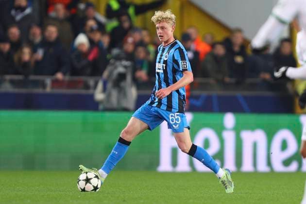 Club Brugge v Sporting CP - UEFA Champions League BRUGGE, BELGIUM - DECEMBER 10 : Seys Joaquim defender of Club Brugge during the UEFA Champions League 2024 25 League Phase MD6 match between Club Brugge and Sporting CP on December 10, 2024 in Brugge, Belgium, 10 12 2024 Brugge Belgium  Copyright: xTomasxSiskx