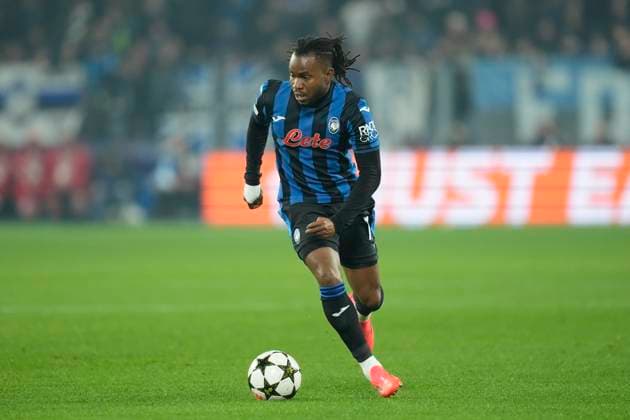 Atalanta BC v Real Madrid C.F. - UEFA Champions League 2024 25 League Phase MD6 Ademola Lookman second striker of Atalanta and Nigeria during the UEFA Champions League 2024 25 League Phase MD6 match between Atalanta BC and Real Madrid C.F. at Stadio di Bergamo on December 10, 2024 in Bergamo, Italy. Bergamo Italy  Copyright: xJosexBretonx originalFilename:bretonhernandez-atalanta241210_np7lE.jpg
