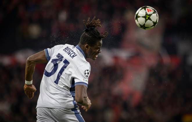 Leverkusen, Germany. 10th Dec 2024. Yann Bisseck (Inter) Bayer Leverkusen - Inter Mailand 10.12.2024