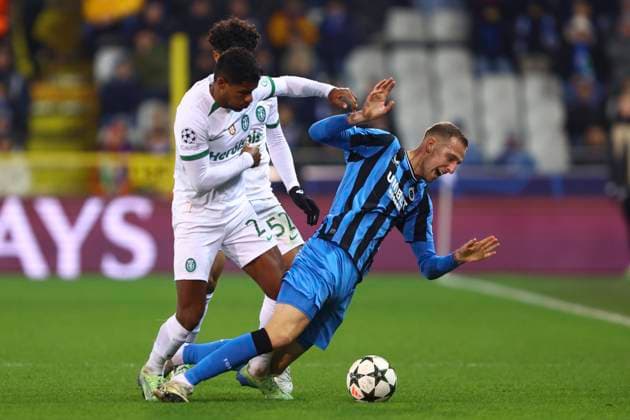 Club Brugge v Sporting CP - UEFA Champions League BRUGGE, BELGIUM - DECEMBER 10 : Nilsson Gustaf forward of Club Brugge during the UEFA Champions League 2024 25 League Phase MD6 match between Club Brugge and Sporting CP on December 10, 2024 in Brugge, Belgium, 10 12 2024 Brugge Belgium  Copyright: xTomasxSiskx