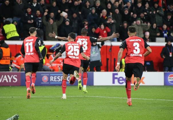 10.12.2024, xgrfx, Fussball UEFA Champions League, Bayer 04 Leverkusen - Inter Mailand emspor, v.l. Tor, Nordi Mukiele (Bayer Leverkusen) (DFL DFB REGULATIONS PROHIBIT ANY USE OF PHOTOGRAPHS as IMAGE SEQUENCES and or QUASI-VIDEO) Leverkusen